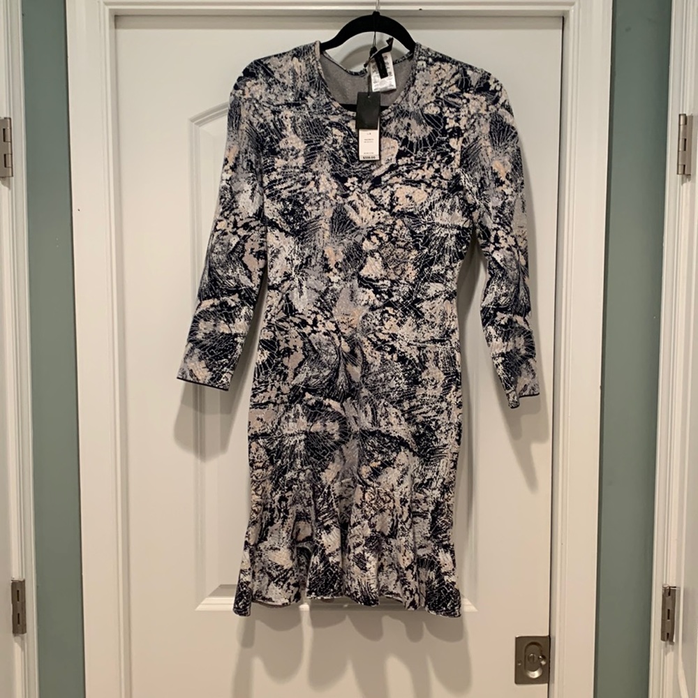 BCBG fitted Sweater dress